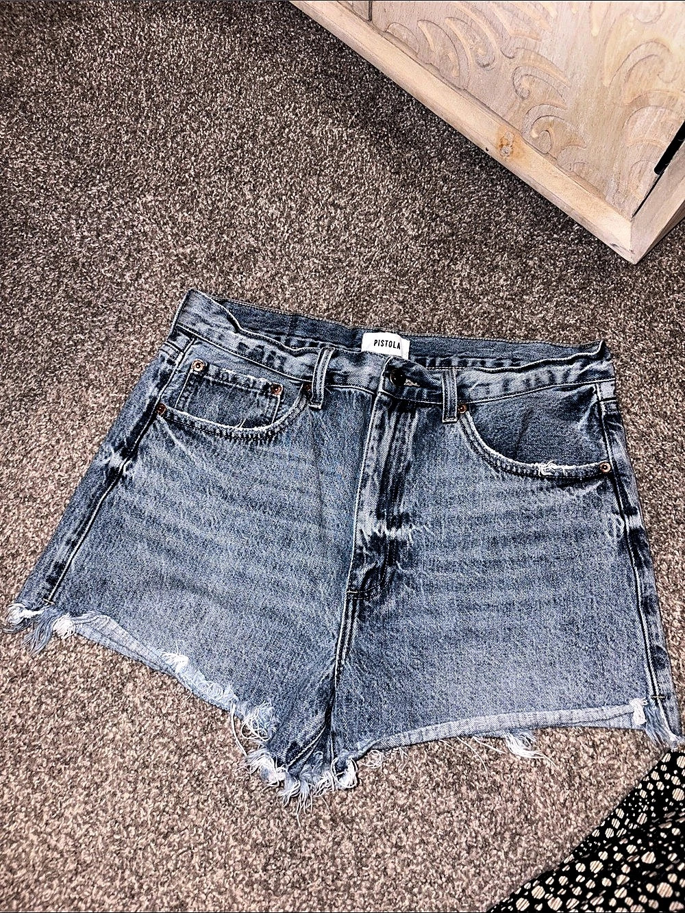 Pistola cut off shorts
